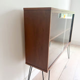 Mid Century Petite Curio Cabinet
