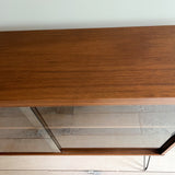 Mid Century Petite Curio Cabinet