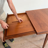 Teak and Rosewood Dining Table