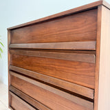 Mid Century Bassett Highboy Dresser