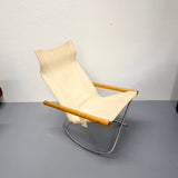 Takeshi Nii Rocking Chair - White