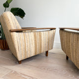 Pair of Danish Lounge Chairs
