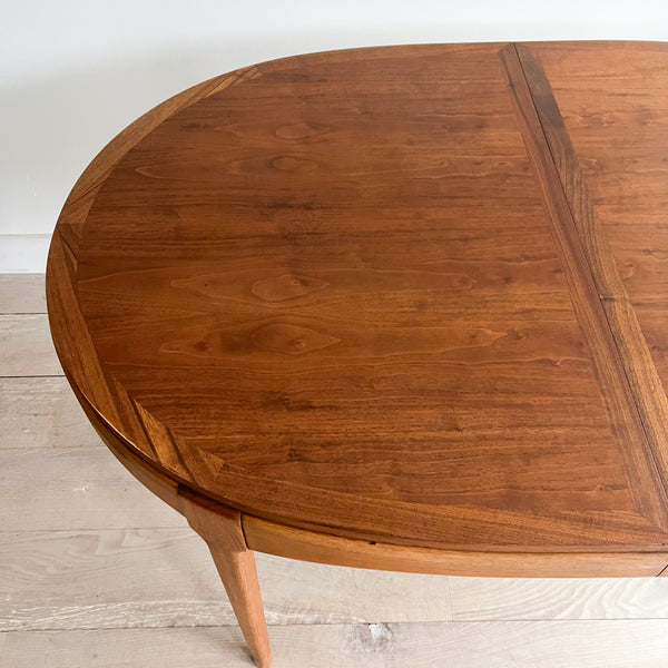 Oval Dining Table w/ 2 Leaves by Lane – Atomic Furnishing & Design