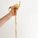 Vintage Colorful Lucite Pendant Light