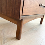 Walnut 3 Drawer Dresser