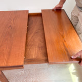 Teak and Rosewood Dining Table