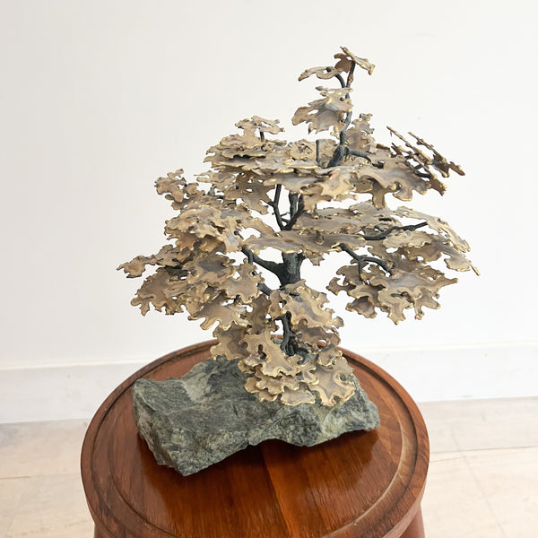 bronze bonsai tree Metal Art Bonsai Tree – Atomic Furnishing & Design