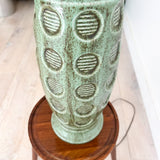 Mid Century Mint Green Lamp