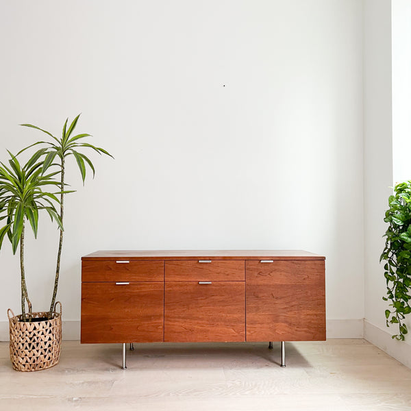 Mid Century Walnut Credenza – Atomic Furnishing & Design