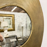 Ava Mirror, antique gold