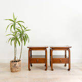Pair of Kent Coffey Amerasia End Tables