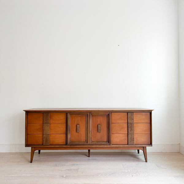Mid Century Bassett Mayan Dresser – Atomic Furnishing & Design