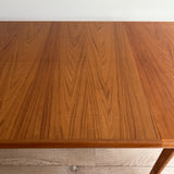 Danish Teak Dining Table w/ Butterfly Leaf