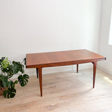 Teak and Rosewood Dining Table