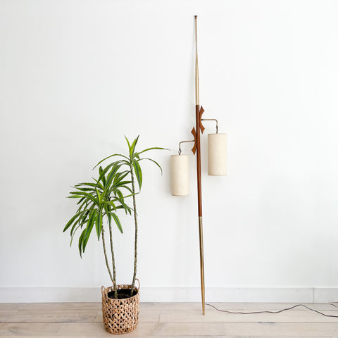 Mid Century Tension Pole Lamp