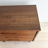 Walnut 3 Drawer Dresser