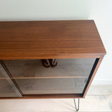 Mid Century Petite Curio Cabinet