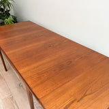 Teak and Rosewood Dining Table