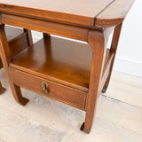 Pair of Kent Coffey Amerasia End Tables