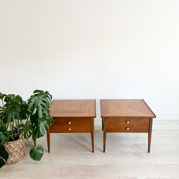 Pair of American of Martinsville End Tables – Atomic Furnishing