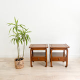 Pair of Kent Coffey Amerasia End Tables