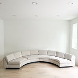 Mid Century Semi Circle Sofa - New Upholstery