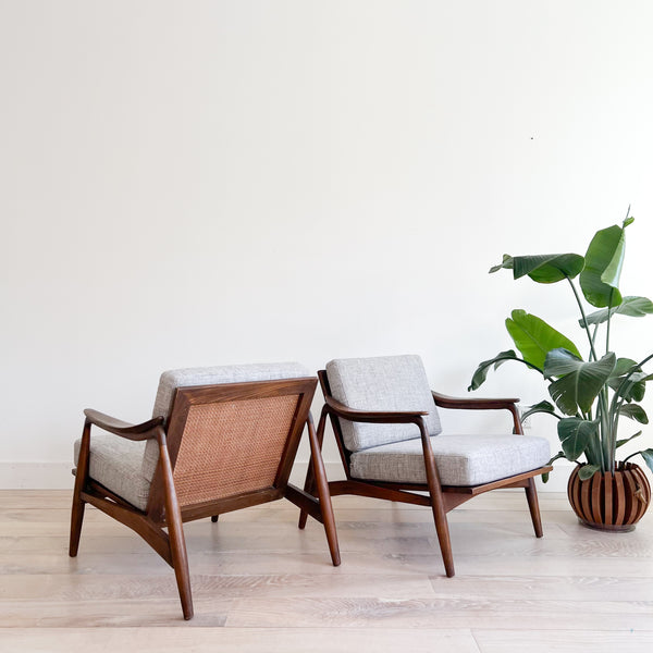 Pair of Lawrence Peabody Lounge Chairs