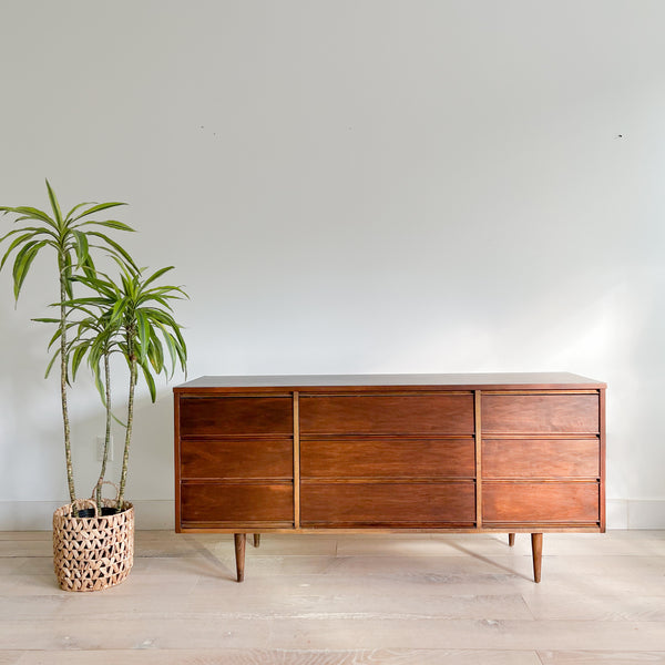 Dixie Low 9 Drawer Dresser – Atomic Furnishing & Design
