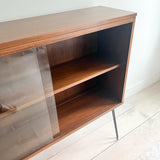 Mid Century Petite Curio Cabinet