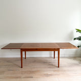 Danish Teak Expandable Dining Table