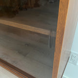 Mid Century Petite Curio Cabinet