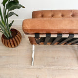 Pair of Barcelona Style Lounge Chairs