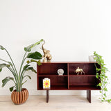 Solid Teak Curio Cabinet by Johannes Aasbjerg