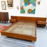 Nordisk Andels-Eksport Queen Bed w/ Nightstands