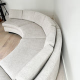 Mid Century Semi Circle Sofa - New Upholstery