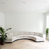 Mid Century Semi Circle Sofa - New Upholstery
