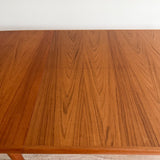 Danish Teak Dining Table w/ Butterfly Leaf