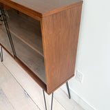 Mid Century Petite Curio Cabinet