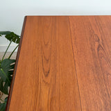 Teak and Rosewood Dining Table