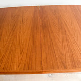 Danish Teak Dining Table w/ Butterfly Leaf
