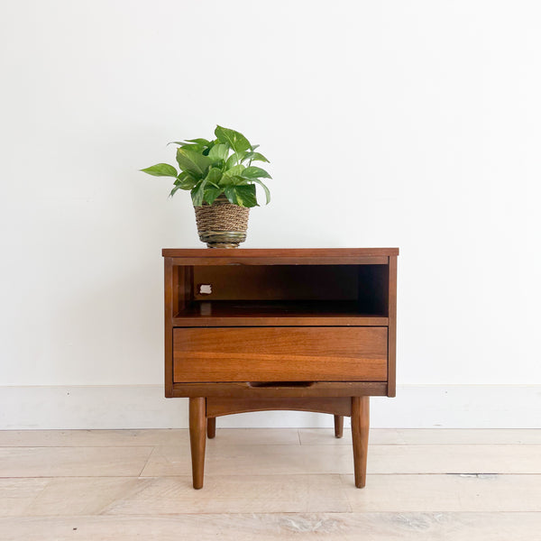 Mid Century Nightstand w/ Formica Top – Atomic Furnishing & Design