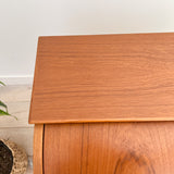 Danish Teak Roll Top Secretary