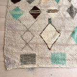 Moroccan Rug - Mint Green