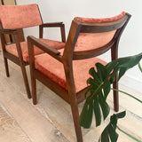 Pair of Alma Occasional Chairs - New Blush Upholstery