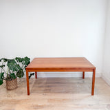 Danish Teak Large Expandable Dining Table