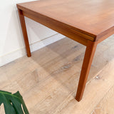 Danish Teak Large Expandable Dining Table