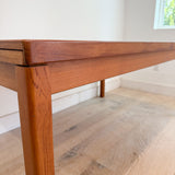 Danish Teak Large Expandable Dining Table