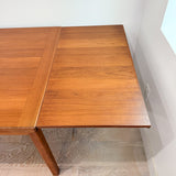 Danish Teak Large Expandable Dining Table