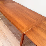 Danish Teak Large Expandable Dining Table