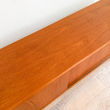 Danish Teak Credenza w/ Sliding Doors
